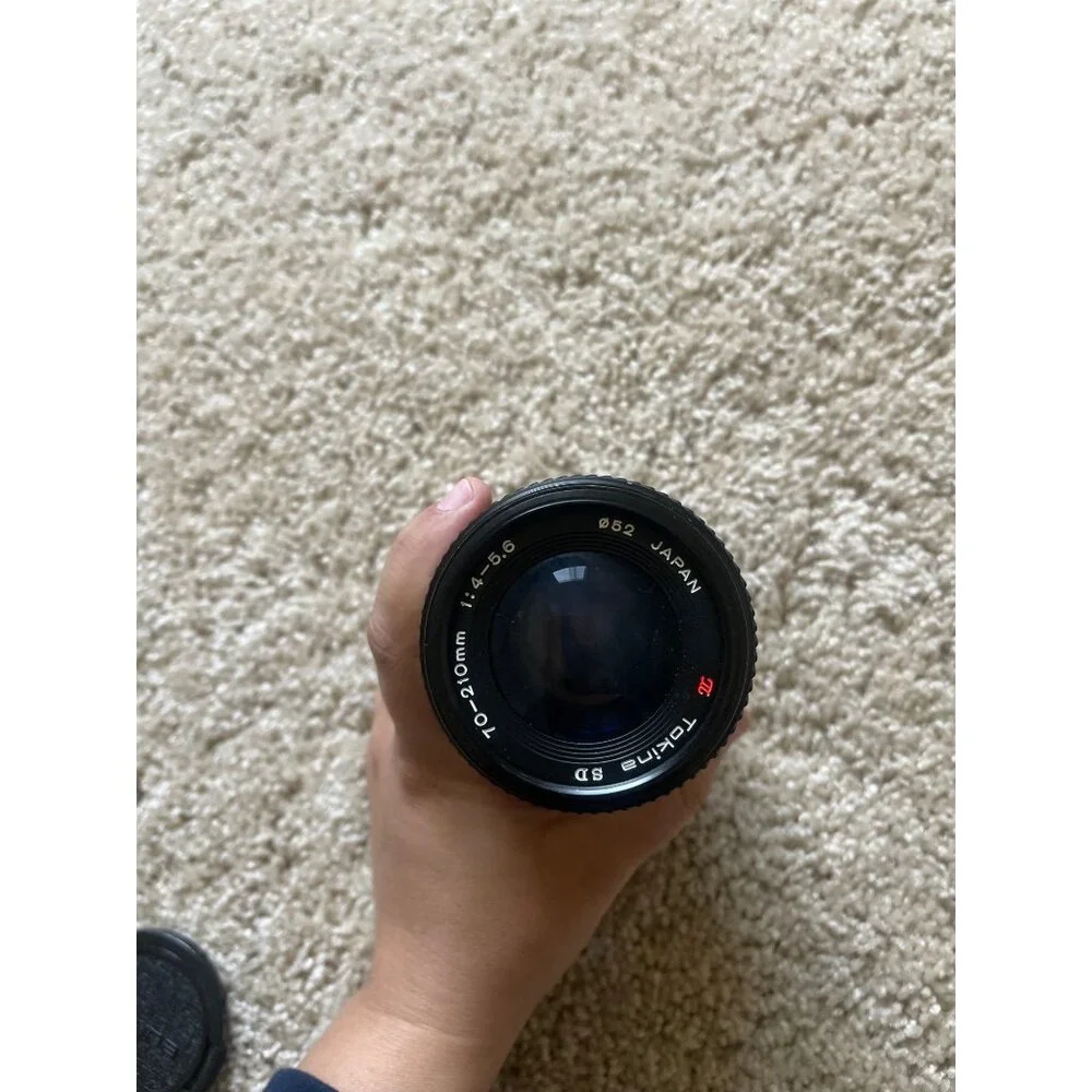Tokina SD 70-210mm 1:4-5.6 - Olympus OM Made in Japan Camera Lens Macro *Tested*